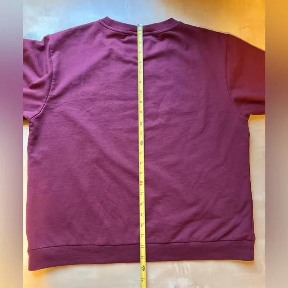 Keith Haring Burgundy Dog Art Sweatshirt - Picture 5 of 5